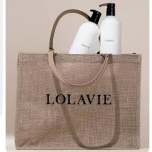 Lolavie Tan Tote Bag-NWT